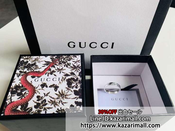 Gucci Ghost 指輪 純銀 シルバー グッチ リング ハイコピー 上品 ペア用